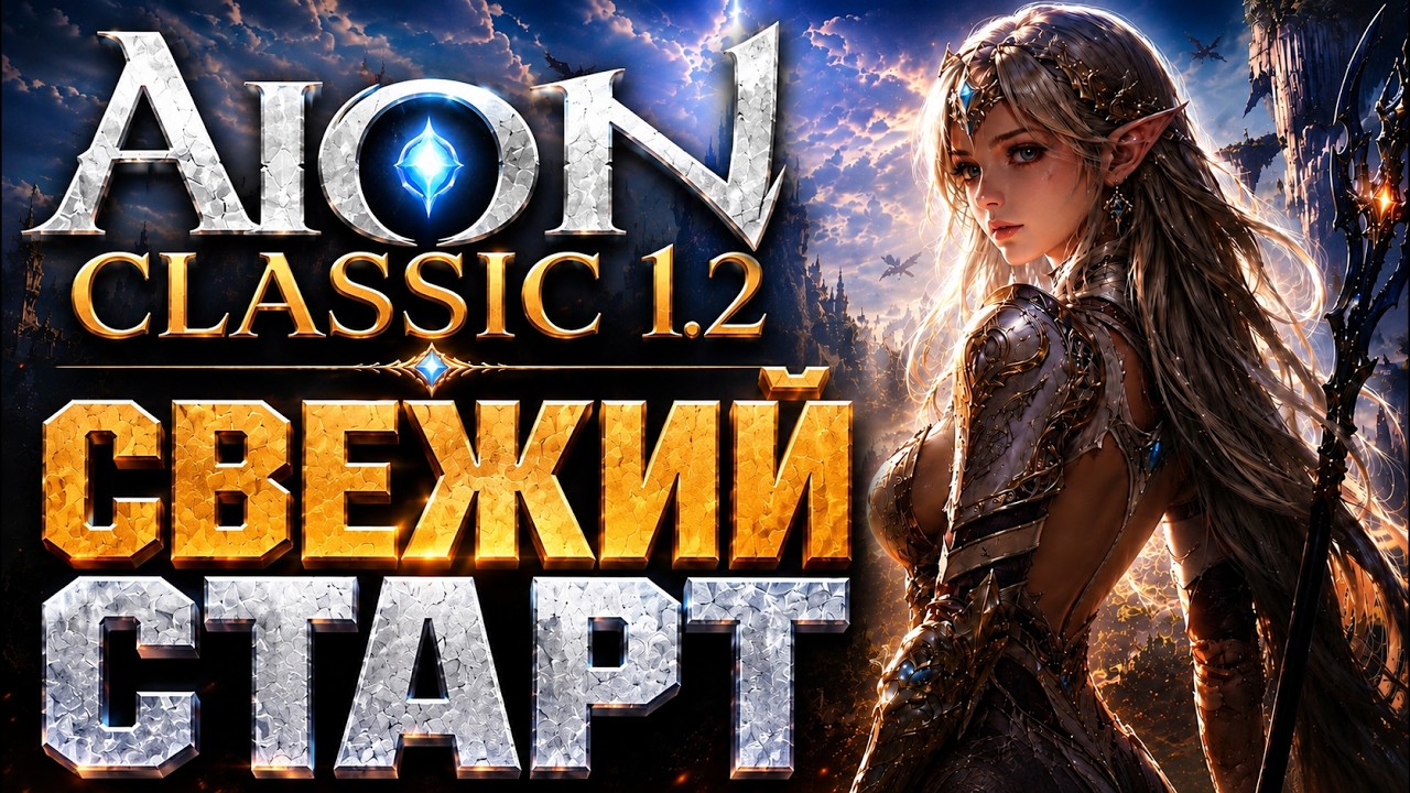 AION CLASSIC 1.2 &mdash; СВЕЖИЙ СТАРТ! Сервер Карун, ОБТ и релиз