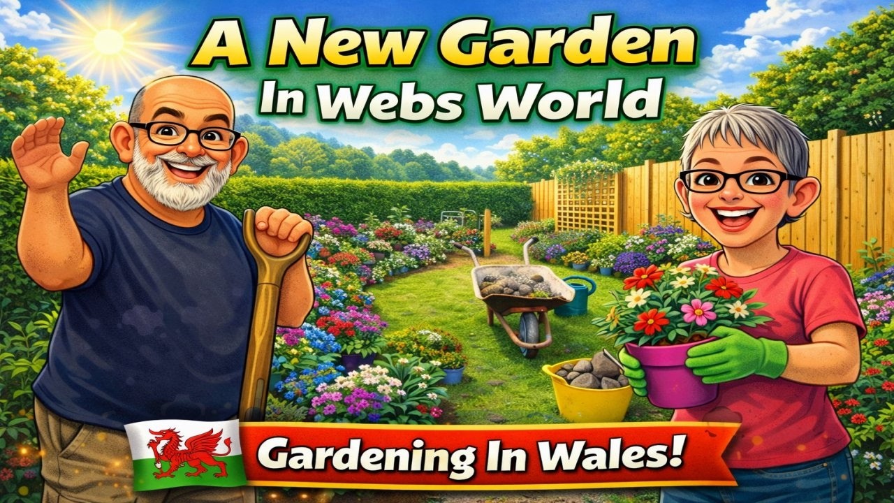 A New Garden In Webs World - Gardening In Wales