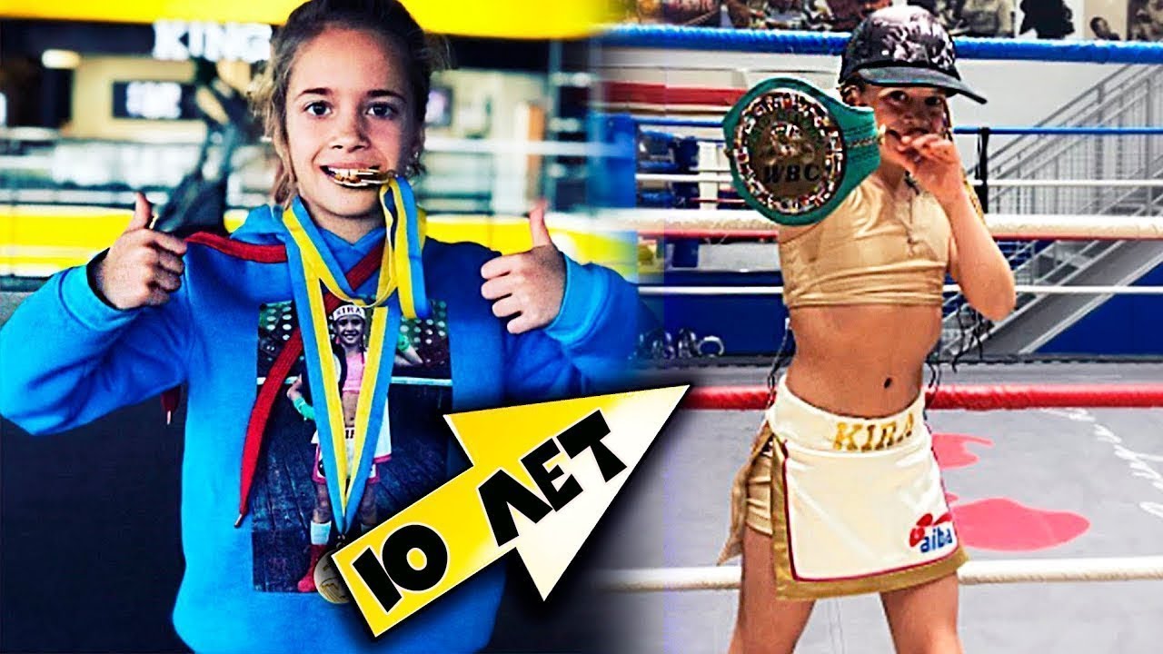 Кира Макогоненко - Incredibly talented 10-year-old boxer girl из Украины