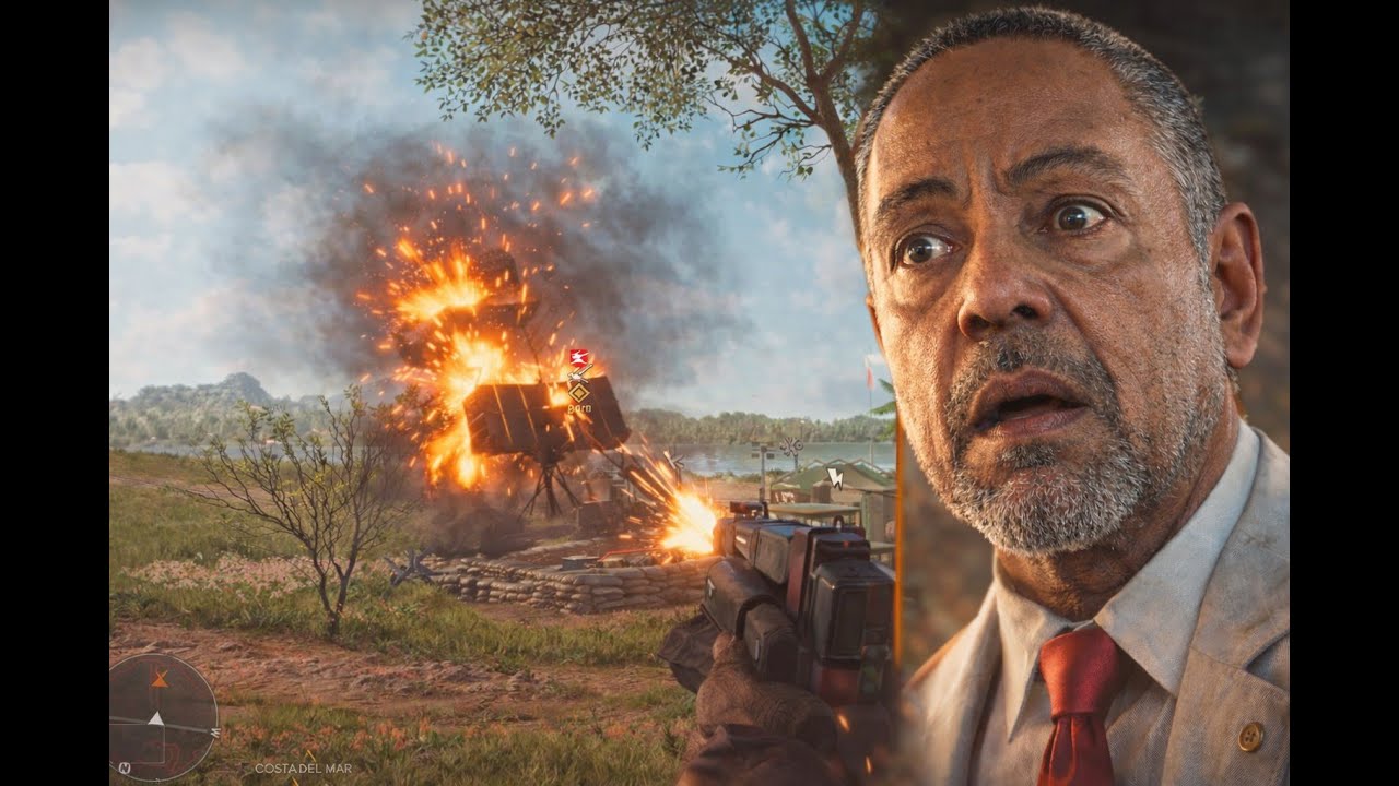 FarCry6: Blowing up Castillo's AA Guns
