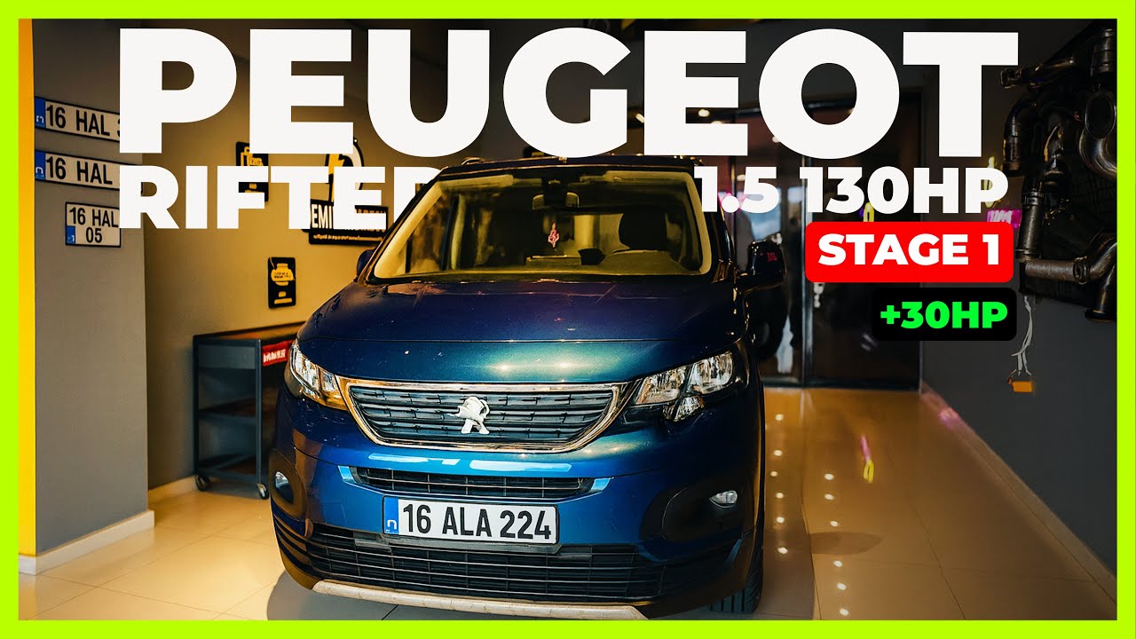 Peugeot Rifter 1.5 BlueHDI Performans Yazılımı | Gaz Tepkisi & Çekiş Artışı