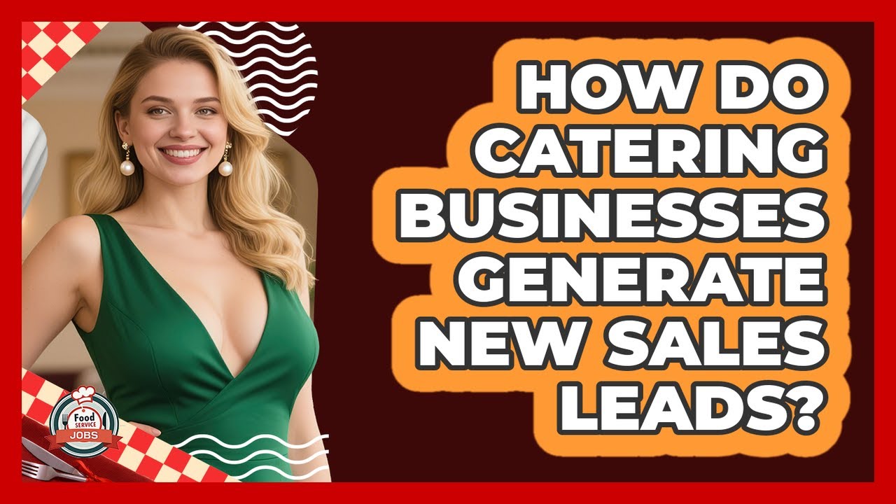 How Do Catering Businesses Generate New Sales Leads? - Food Service Jobs