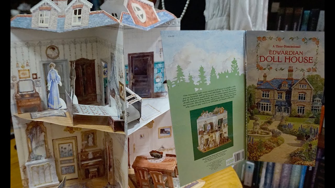 Edwardian Dollhouse Pop Up Book