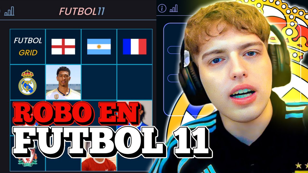 ROBAN A DAVOXENEIZE EN EL FUTBOL 11