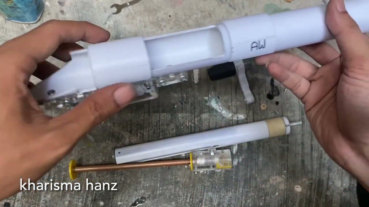 Pasang trigger Box dan Chamber Pvc... Part 3 #diyairsoft #Boltaction #airsoft