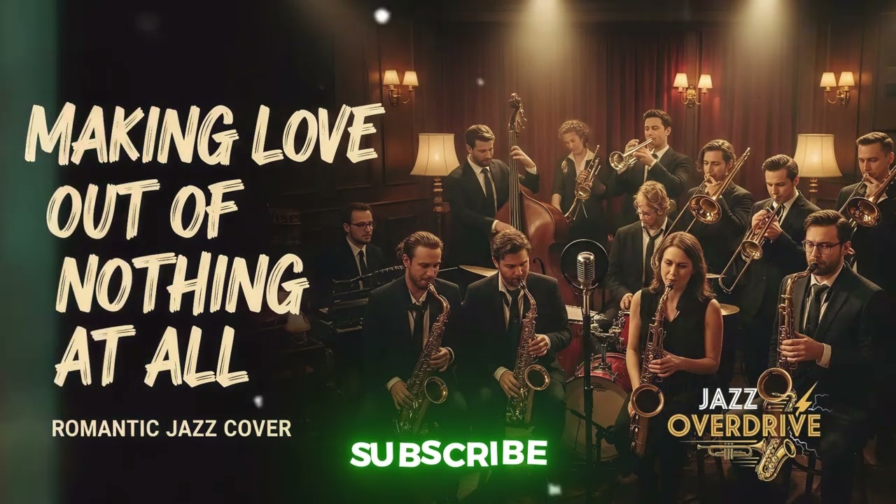 Romantic Vocal Jazz 🎷 – Making Love Out of Nothing at All (Air Supply Cover)