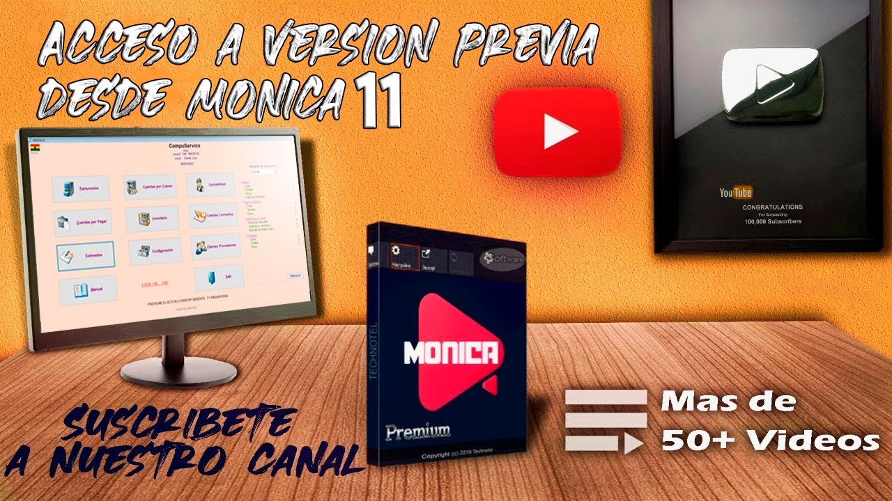 Como Activar acceso a version previa de Monica en Monica11