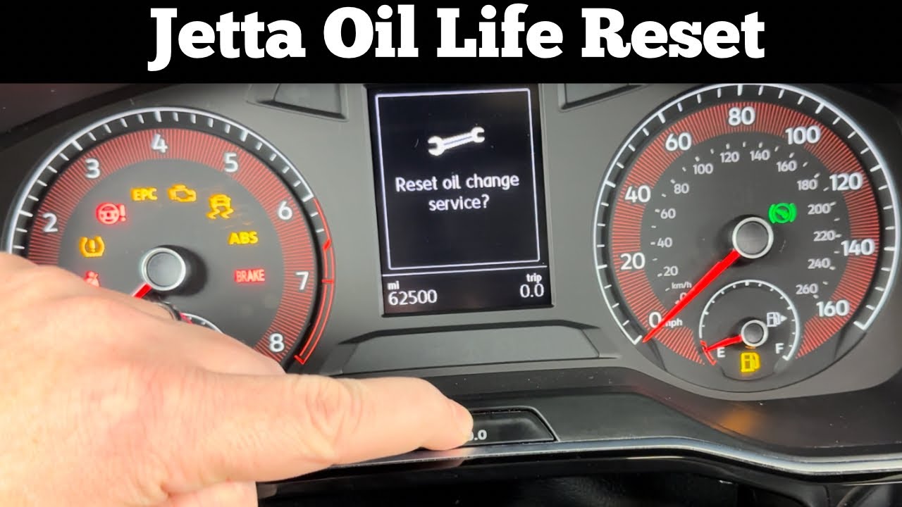 Как сбросить срок службы масла на Volkswagen Jetta 2019&ndash;2022 годов &mdash; индикатор интервала замены м...