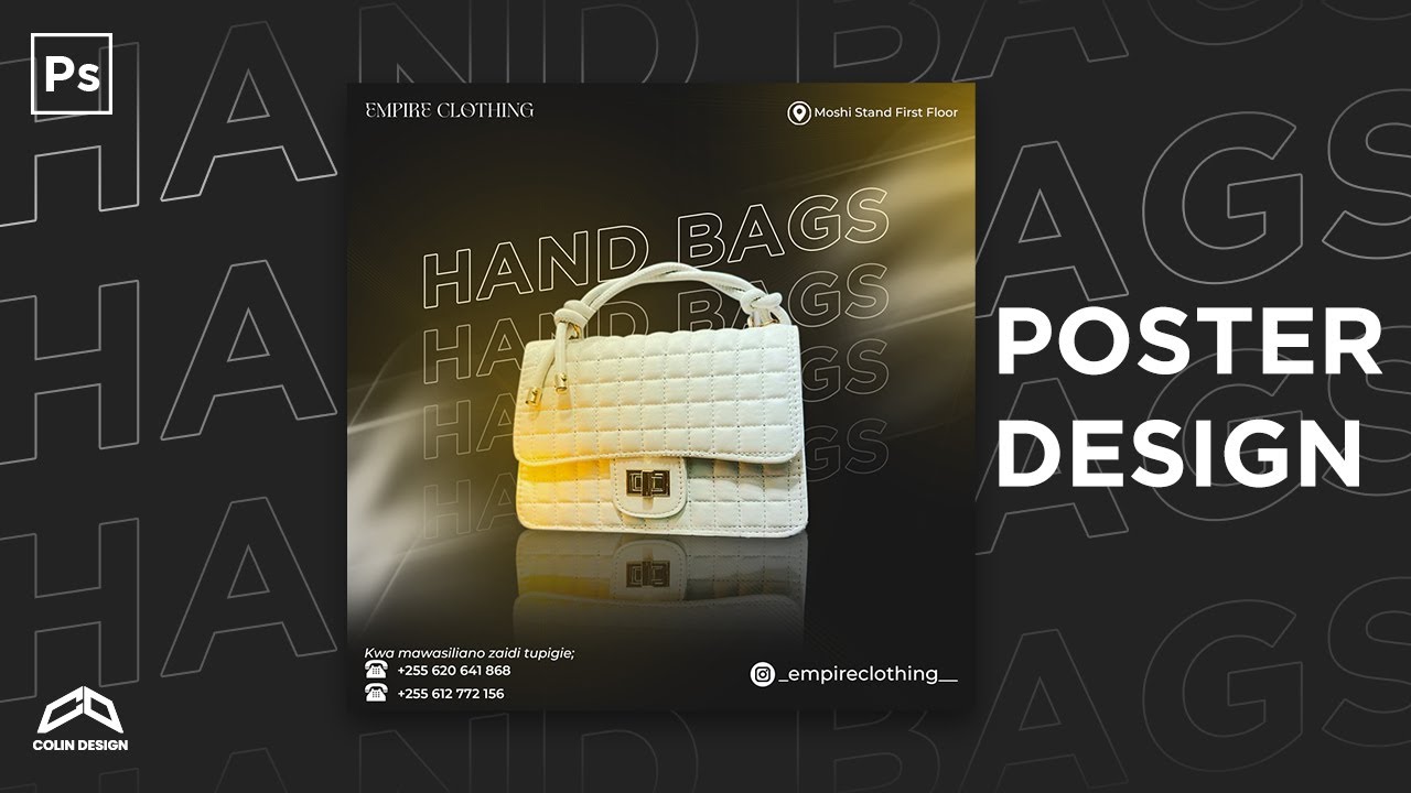 How to Make Social Media Poster Design in Photoshop 2023