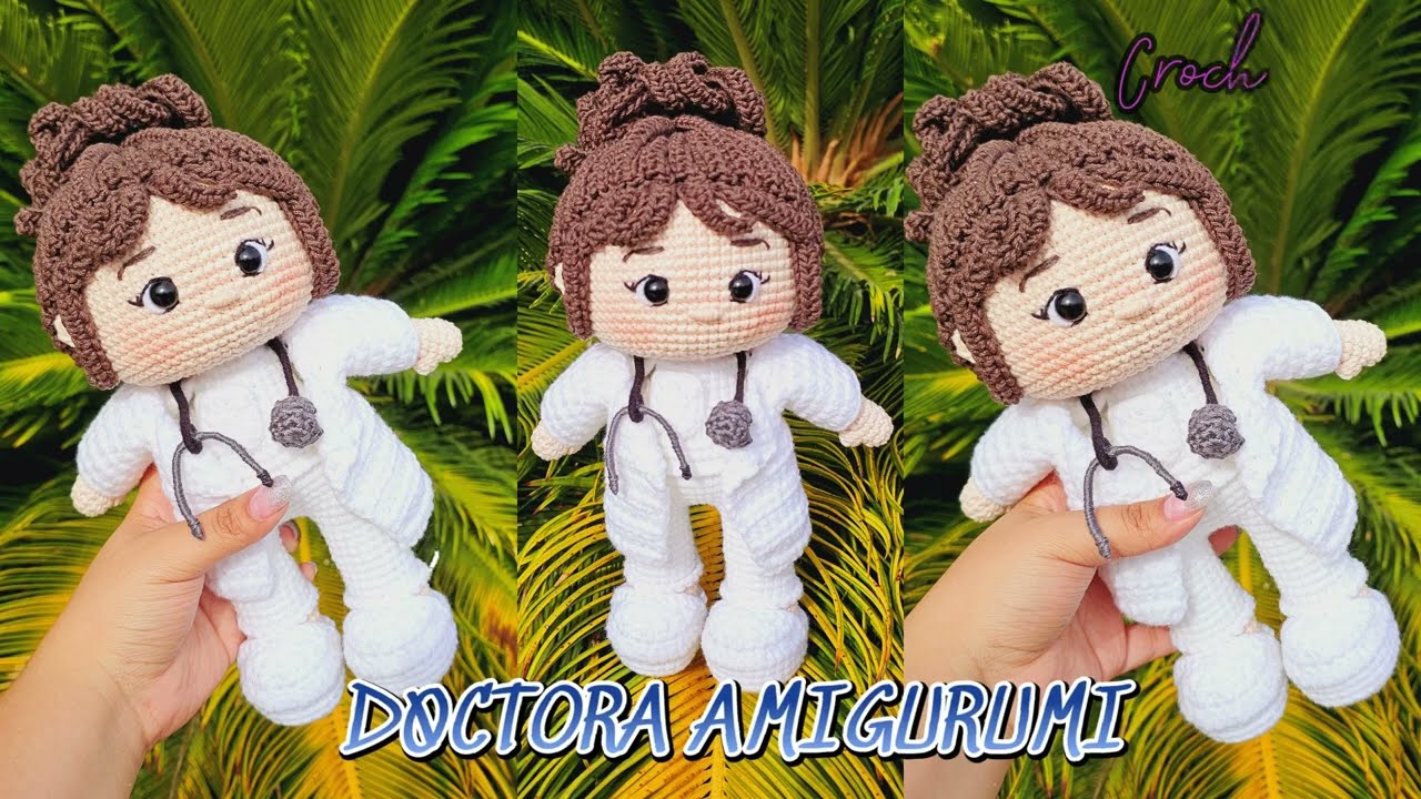 Doctora AMIGURUMI Fácil y Rápido (Crochetips) - Parte 1