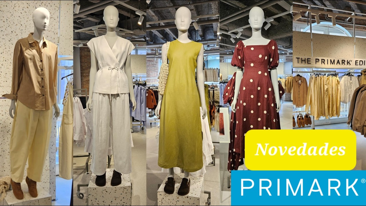 Primark Nueva Temporada Primavera 2026 Outfits Completos Básicos Tendencias Ropa Nueva Moda Elegante