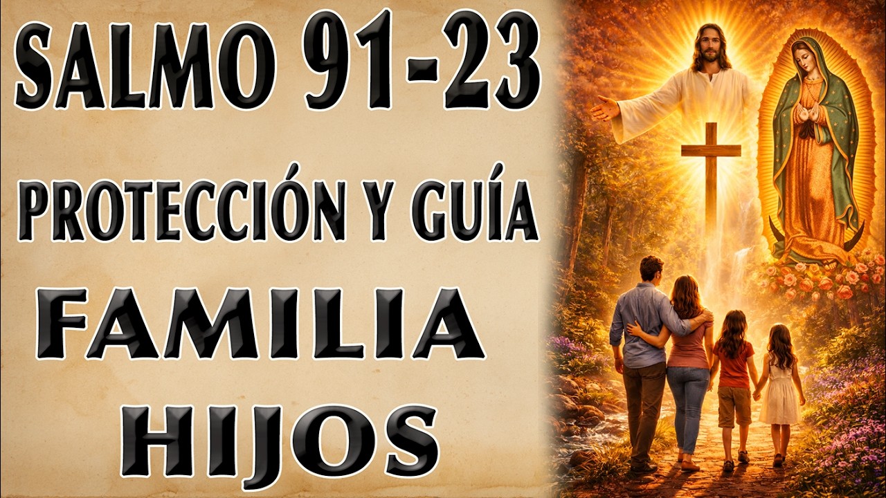 SALMO 91 Y 23 PROTECCIÓN Y GUÍA, DIOS VA DELANTE DE TI HOY