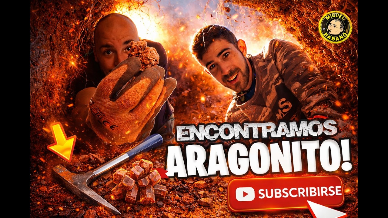 🤠 ENCONTRAMOS ARAGONITO ⚒️