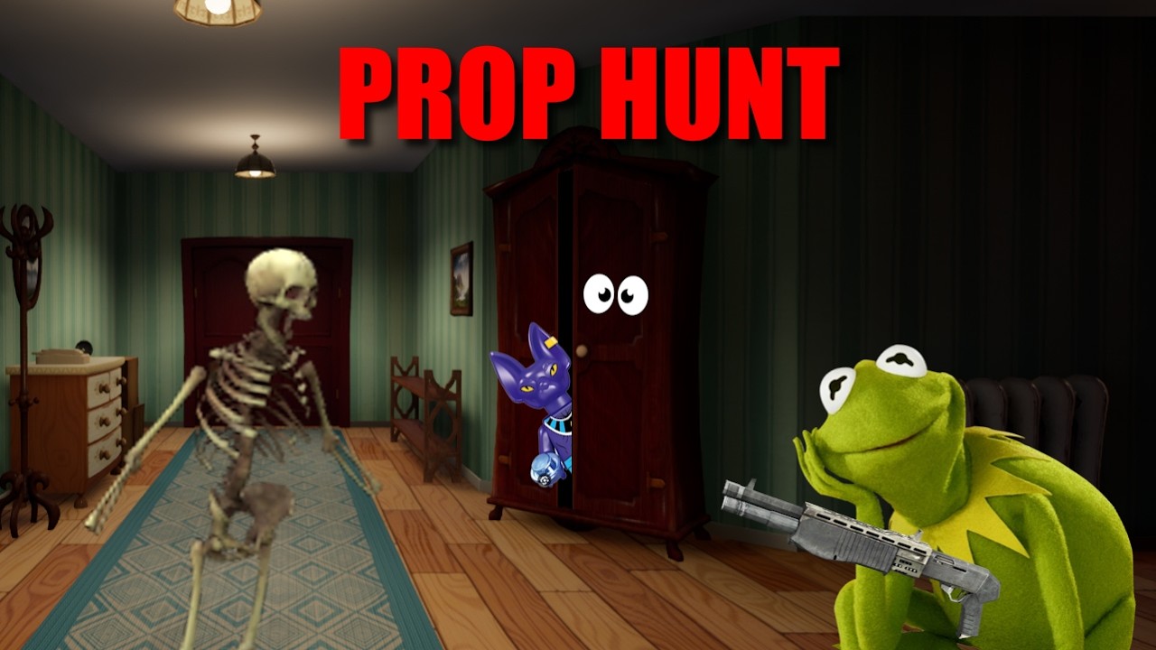 Kommer ut som en garderobsdörr i prop hunt