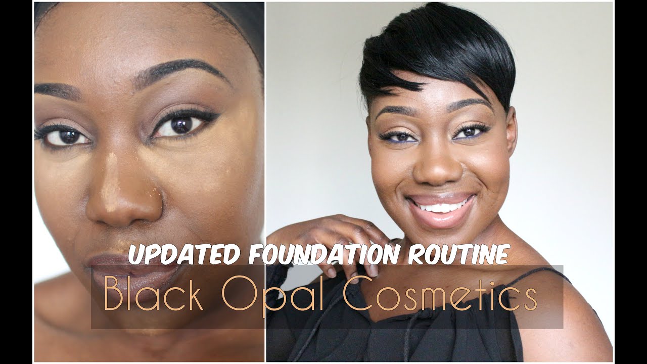 Updated Foundation Routine| Black Opal | Carob