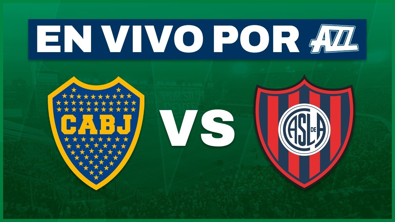 BOCA vs SAN LORENZO - TORNEO APERTURA EN VIVO desde LA BOMBONERA
