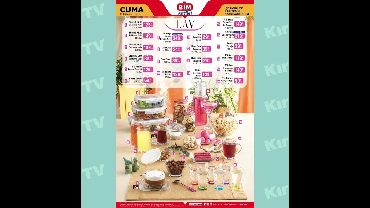 LAV BİM'de 31 EKİM 2025