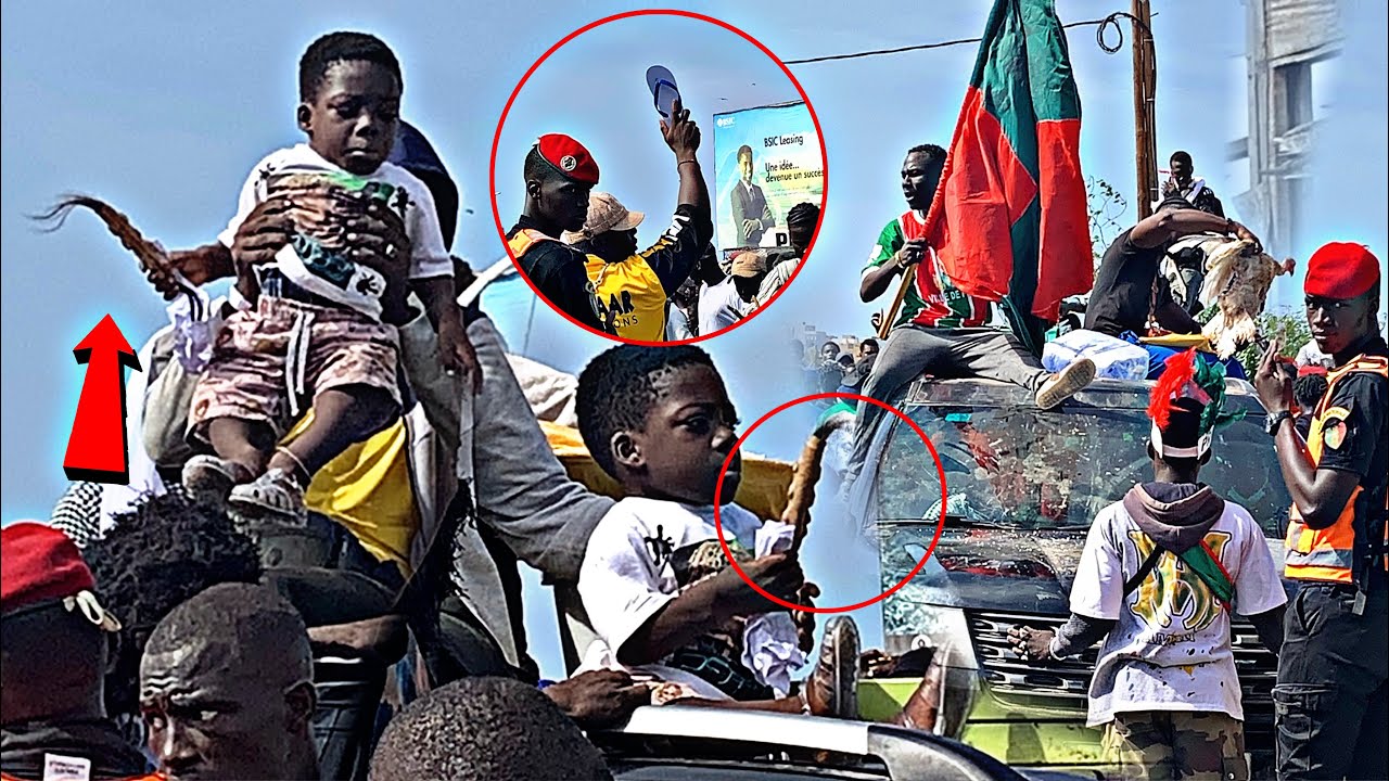 Alahu Akbar Convoi Prince Ndiago‼️«kholèn Petit mbackè limouy def Thieuy Lamb😳 »Du jamais vu 😳