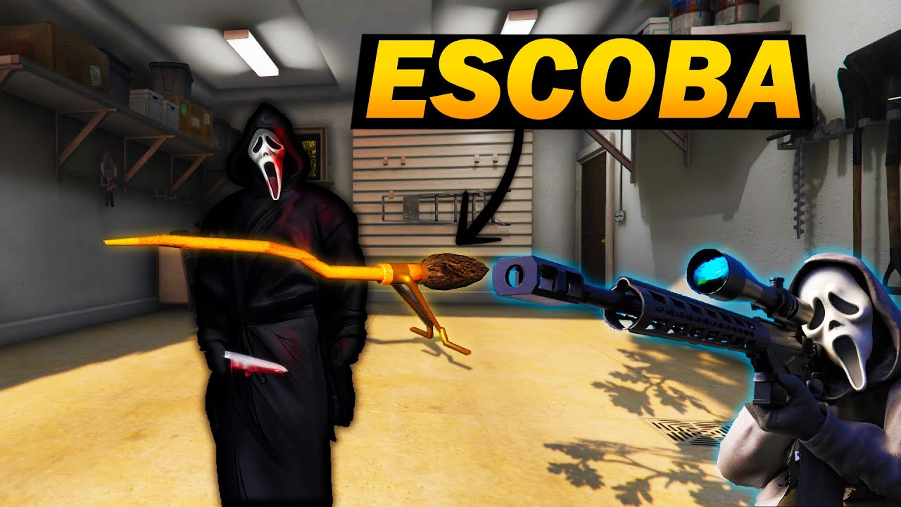 VOLANDO EN ESCOBA en Gta Rp Terror #3