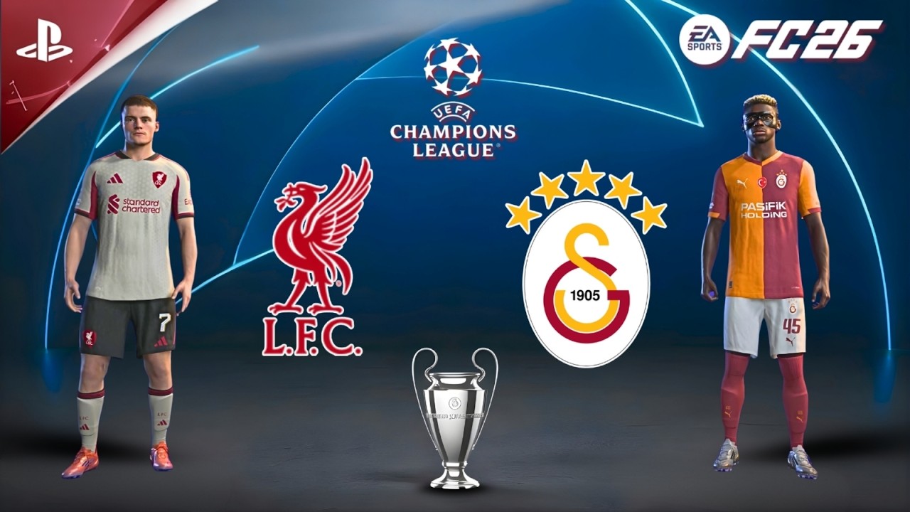 FC 26 | Liverpool vs Galatasaray | UEFA Champions League Showdown | Mohamed Salah vs Victor Osimhen