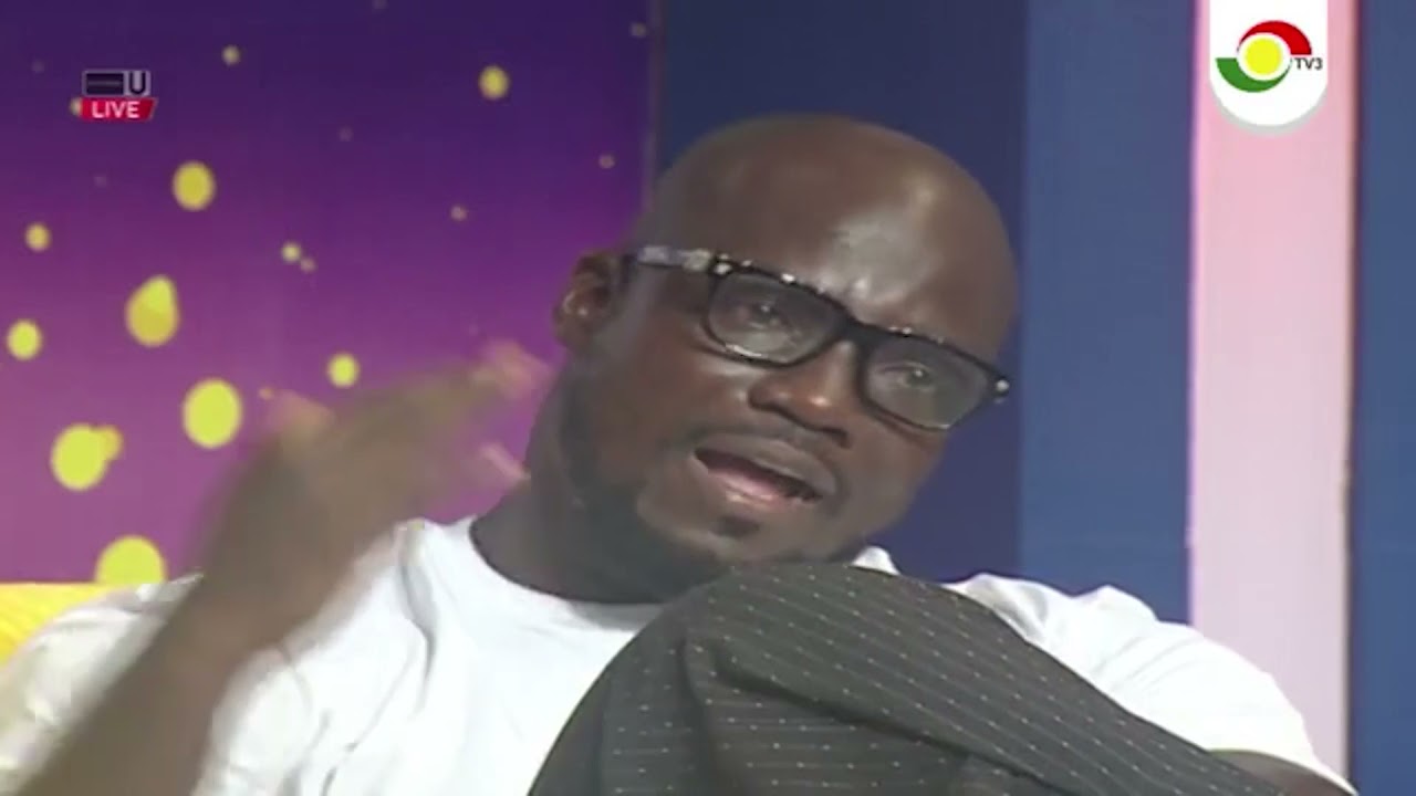 Stephen Appiah cries talking about his son on TV3 Warm Up Plus