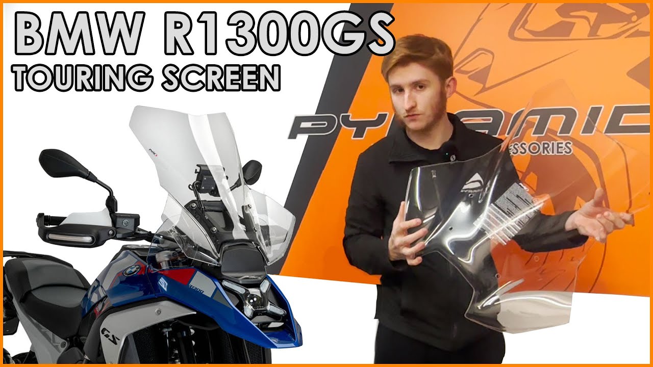 BMW R1300 GS - 'Puig' Touring Screen! Overview + Fitting!