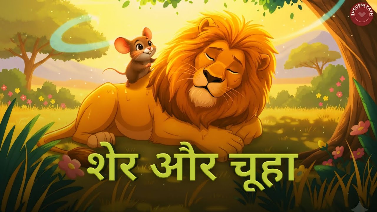शेर और चूहा की मजेदार कहानी  | Hindi Kahani | @Successpath75 