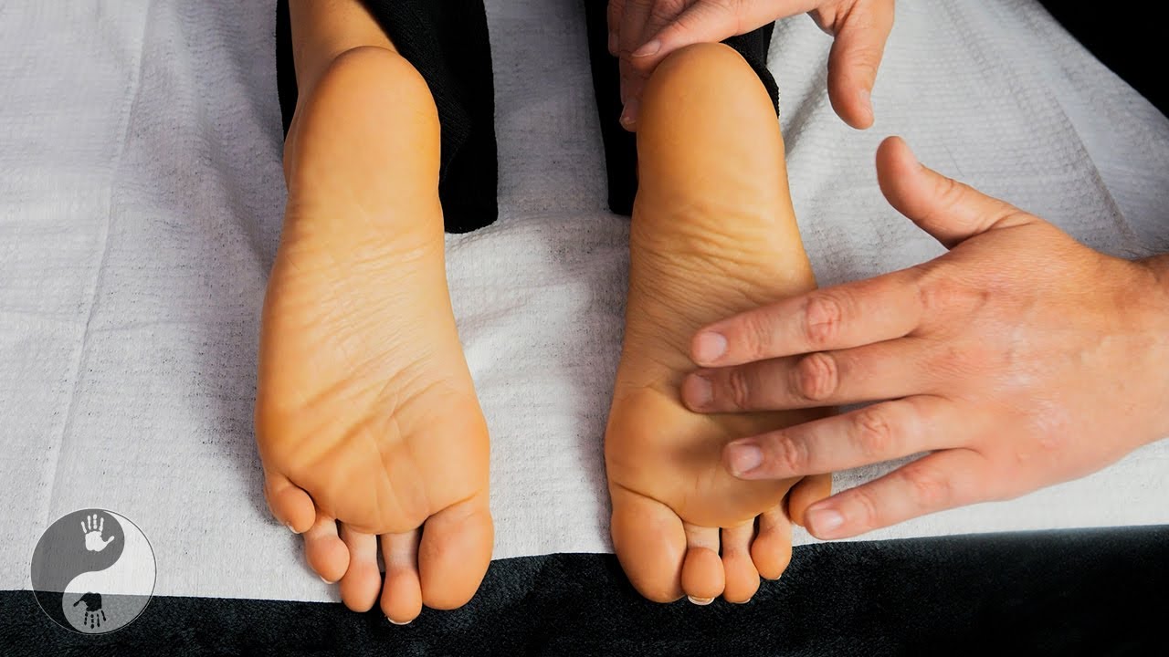 ASMR Tingly Light Touch Foot Tracing for DEEP Sleep [No Talking]