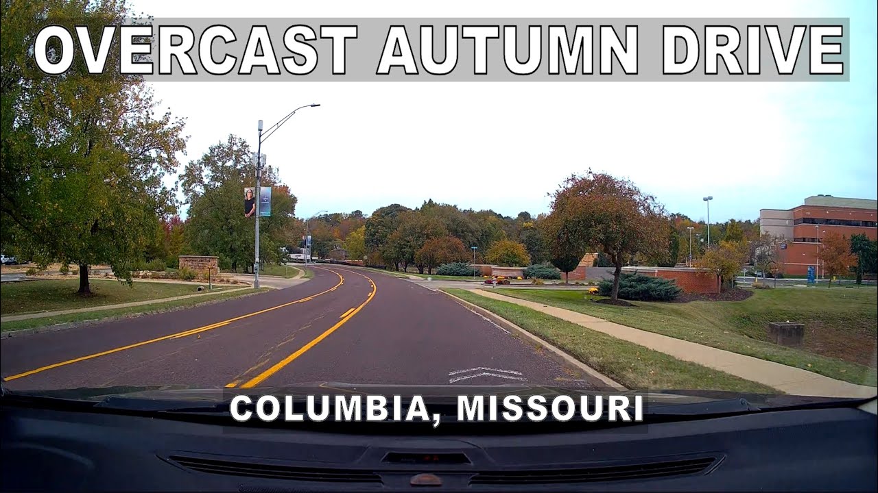 Episode 65 | Columbia MO | Overcast Autumn Drive Around Town | Oct 25, 2025