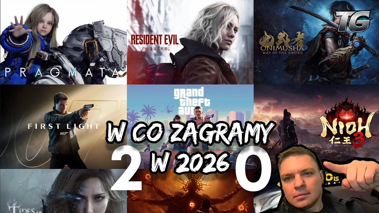 Moja TOP lista Gier na 2026 rok, na co czekam najbardziej - Zapraszam!