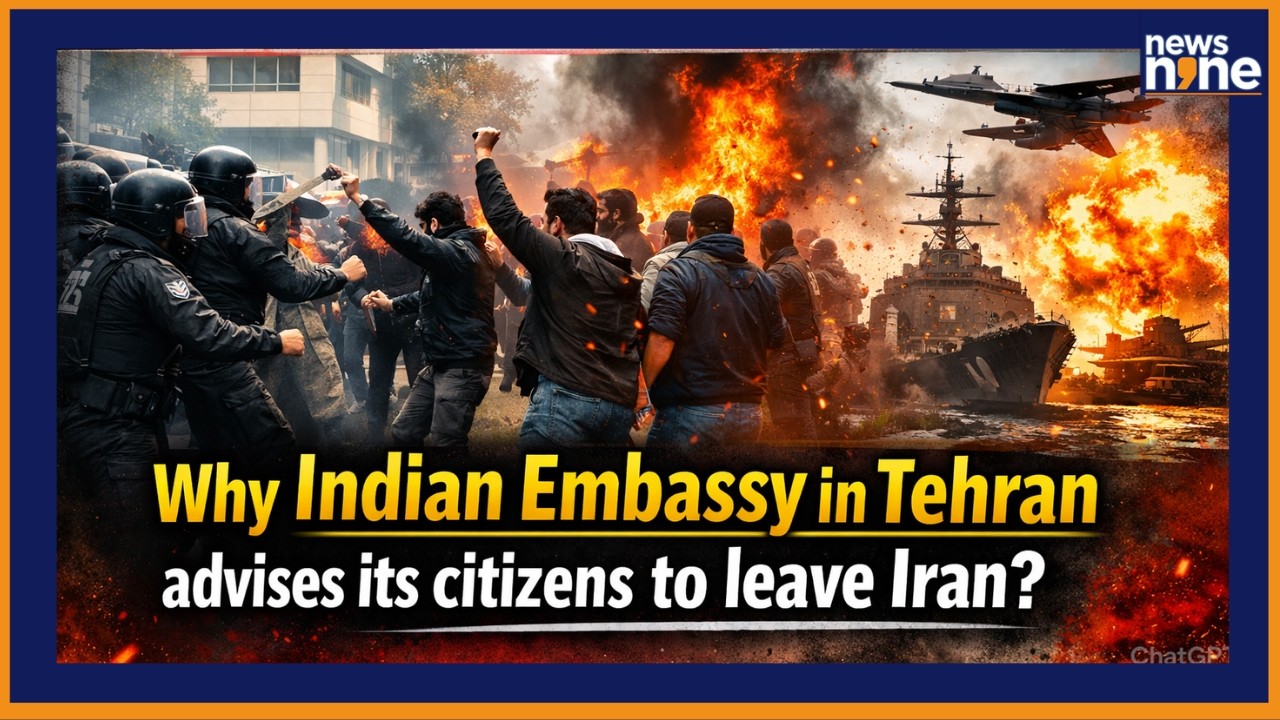 why Indian Embassy in Tehran advises its citizens to leave Iran?