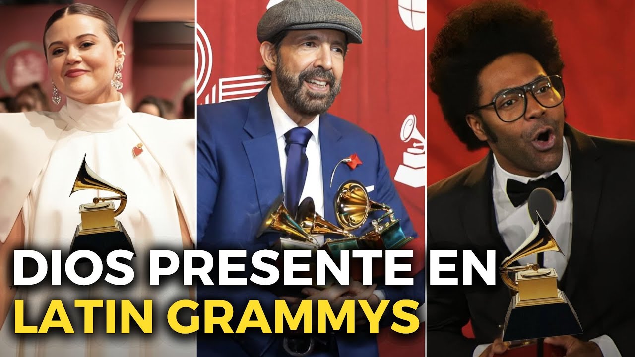 Ellos exaltaron a DIOS en los LATIN GRAMMYS