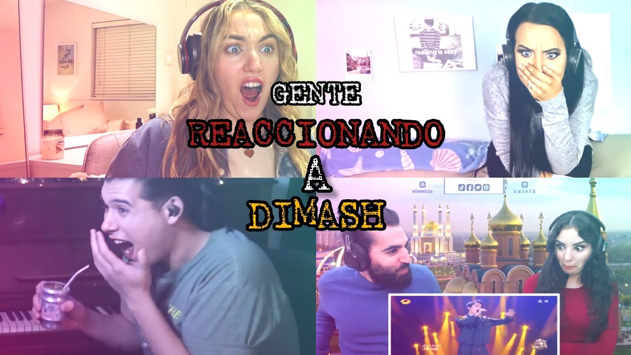 Las MEJORES REACCIONES a Dimash Kudaibergen (recopilación)