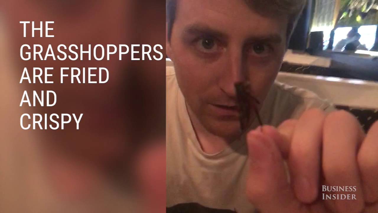 This NYC restaurant serves grasshoppers and they're delicious