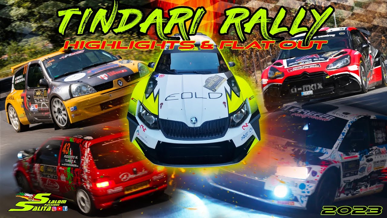 TINDARI RALLY 2023 // HIGHLIGHTS SHOW & FLAT OUT SPEED 4K