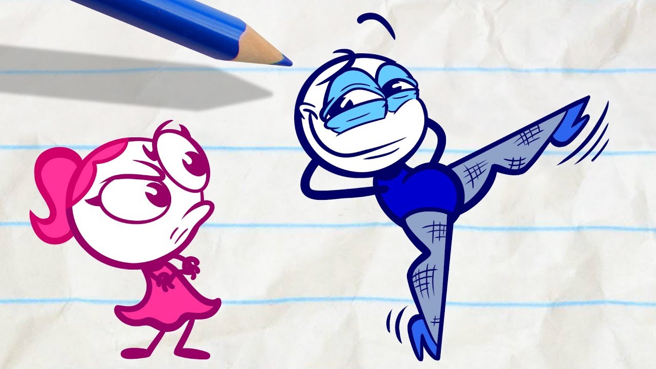 Pencilmiss is Jealous of Pencilmate's SKILLS?! | Animation | Cartoons | Pencilmation