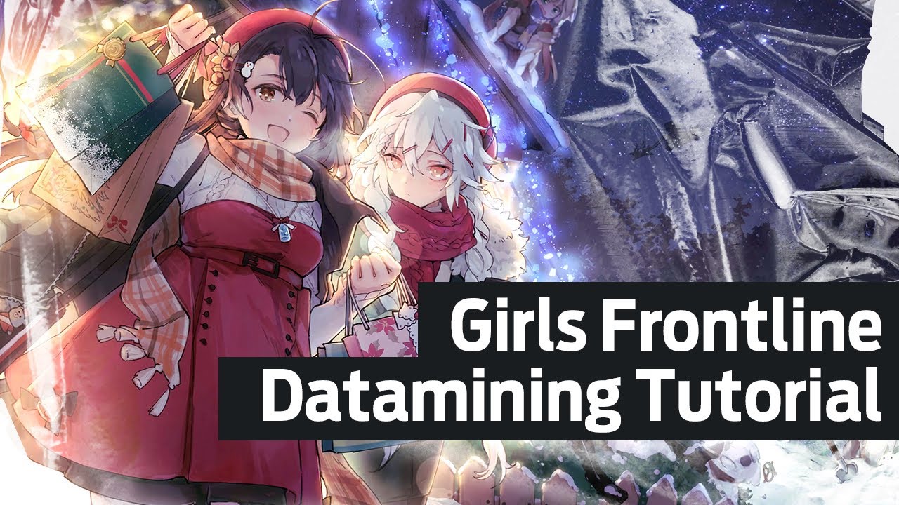 Girls Frontline Datamining with Asset Bundle Extraction and Upscaling Tutorial