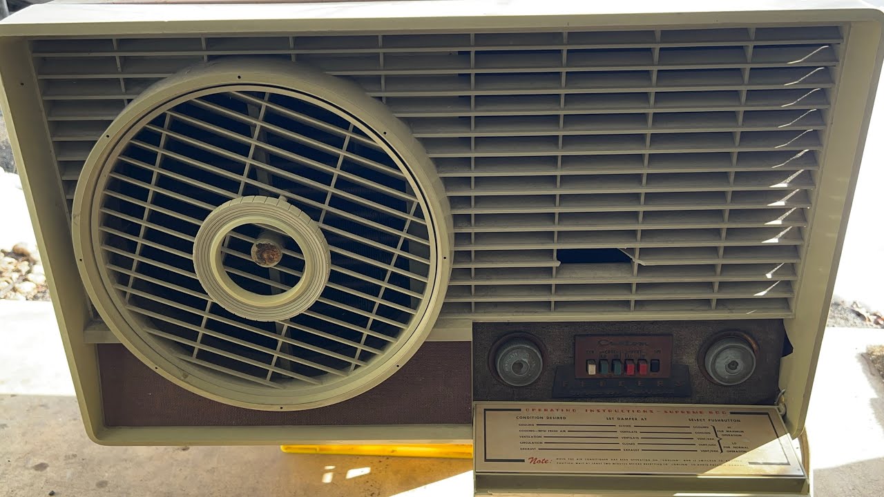 Will a Vintage 1956 Fedders Weather Bureau Air  Conditioner fire up after sitting for 40 years?