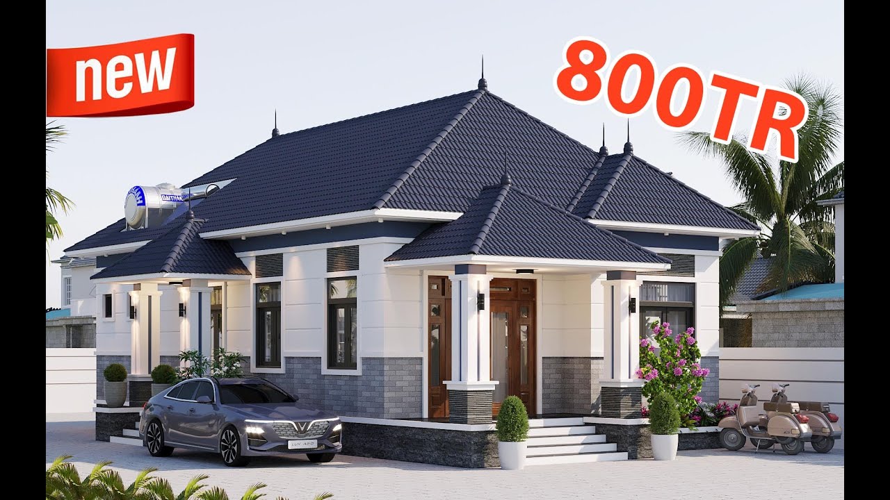 800tr TRỌN GÓI nhà vườn 150m2 QUÁ ĐẸP và PHÙ HỢP với bà con do MAXHOME thi công
