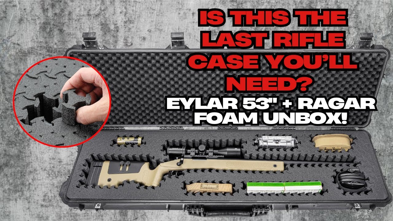 Is This the Best TSA-Approved Rifle Case? | Eylar 53” + Ragar Foam Unboxing