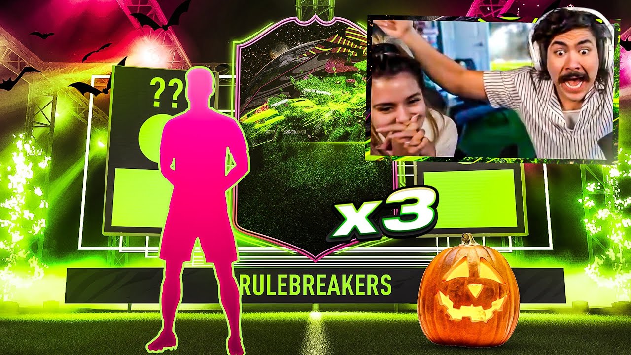 OMG I PACKED 3 RULE BREAKERS!!! FIFA 21