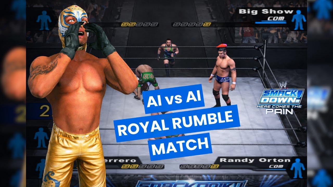 AI vs AI Royal Rumble Chaos! | WWE SmackDown Here Comes the Pain Ultimate Edition