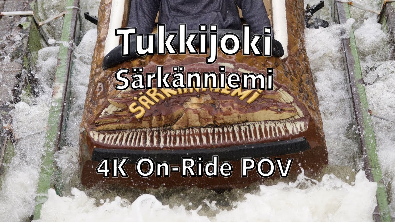Tukkijoki at Särkänniemi 4K On-Ride POV