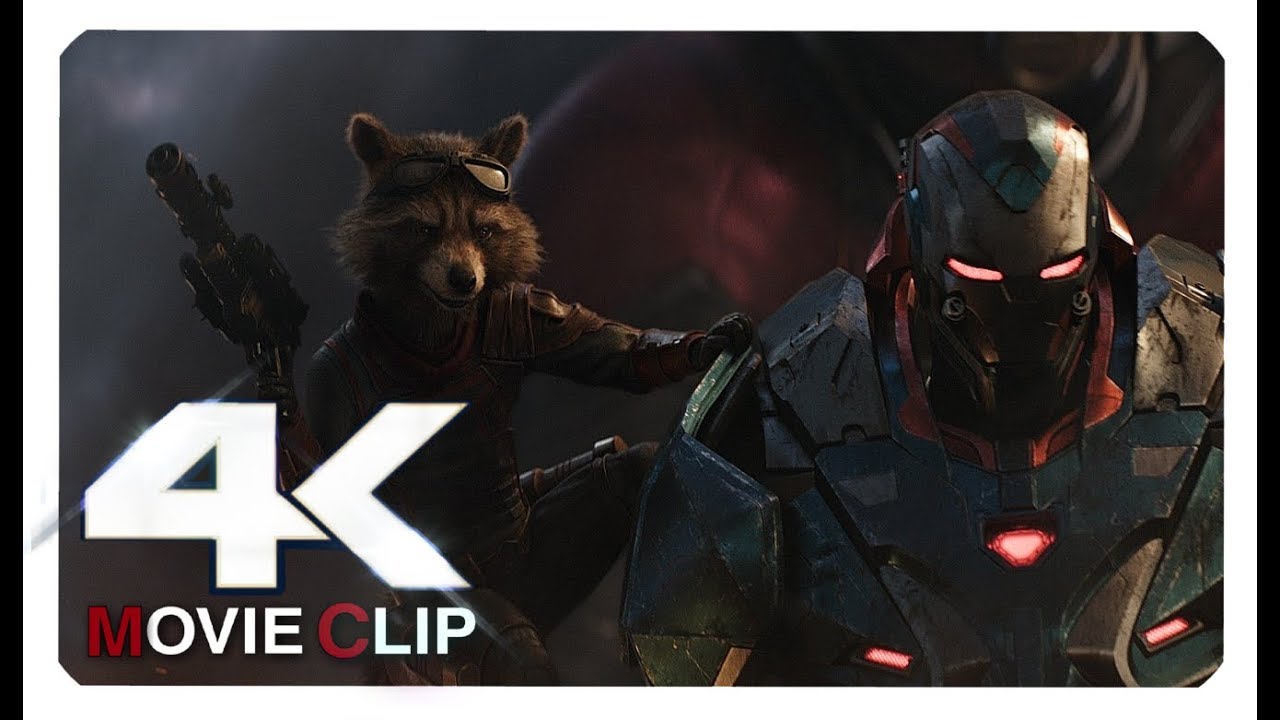 All WAR MACHINE Scenes in Avengers: ENDGAME | 2019 | 4K Ultra HD | By Az Gamer |