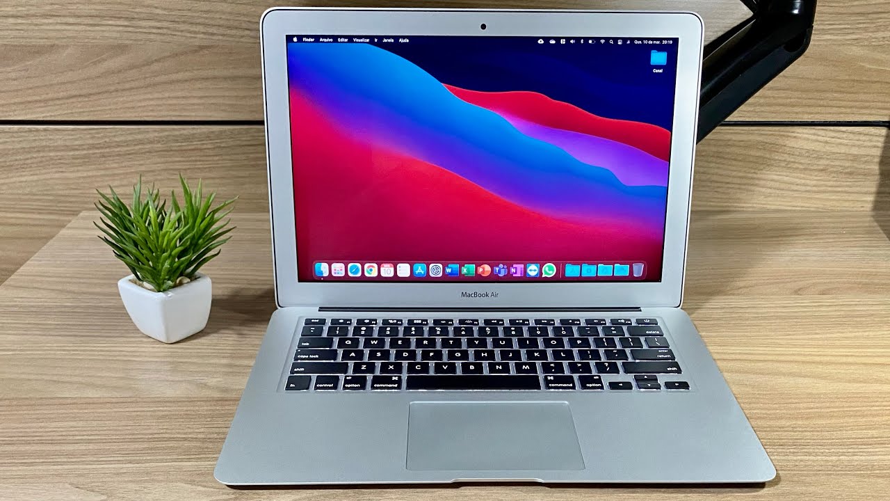 Unboxing MacBook Air 2017 em 2021!