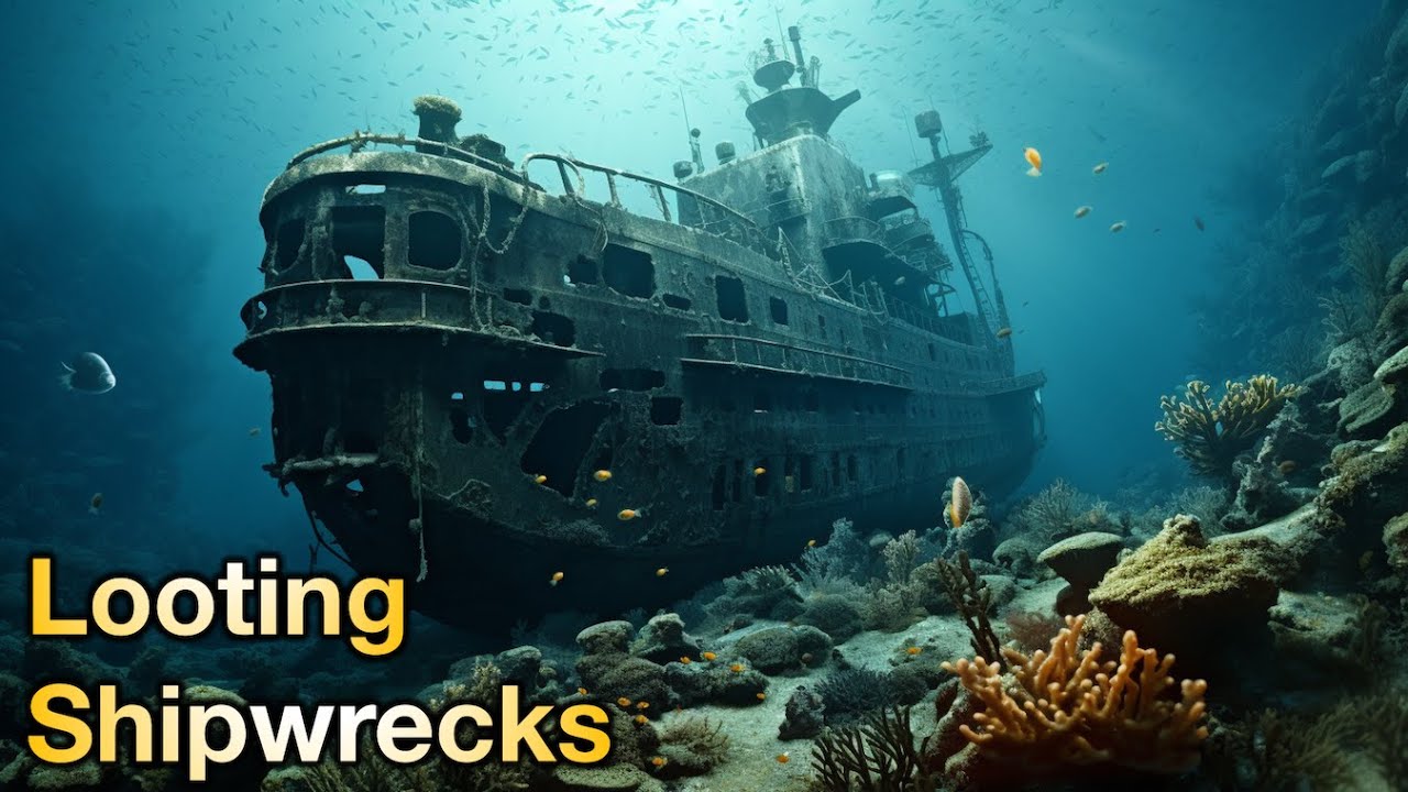 The Dark Truth Behind Stolen WW2 Shipwrecks
