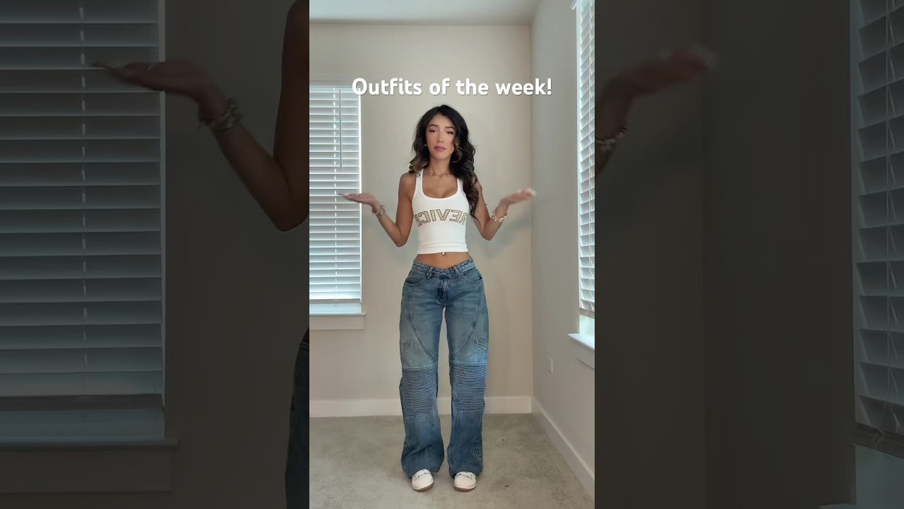 Outfits of the week! #ootd #outfitinspo #outfit #fashion #schooloutfits #outfitideas #ootw