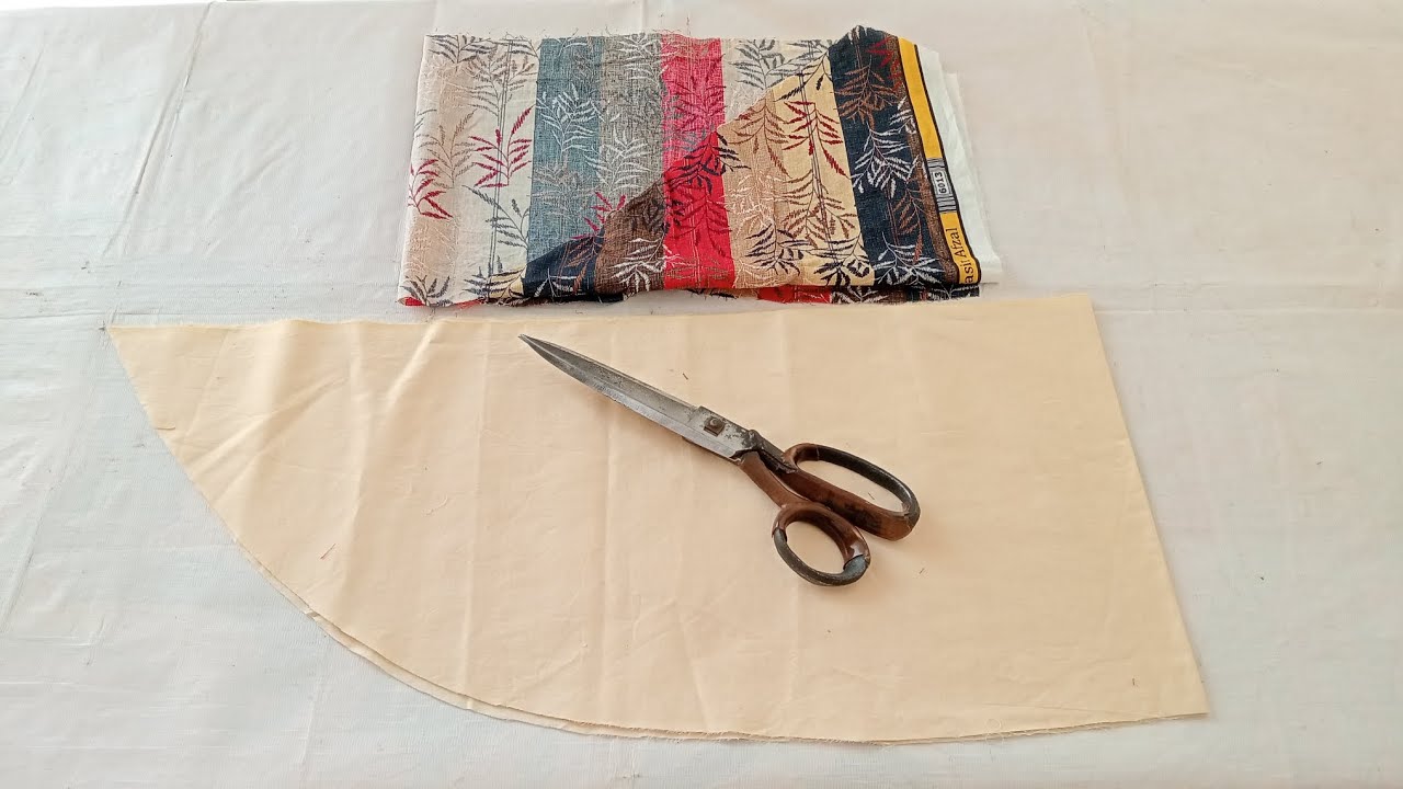 Reuse clothes + Leftover fabric baby dress cutting and sewing + Leftover fabric sewing tips & tricks