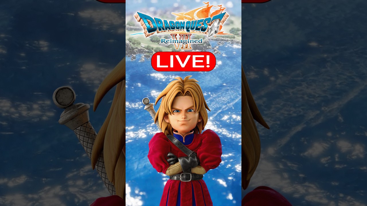 [VERTICAL] Dragon Quest VII Reimagined | Picking up in the L'Arca Region! | Day 4