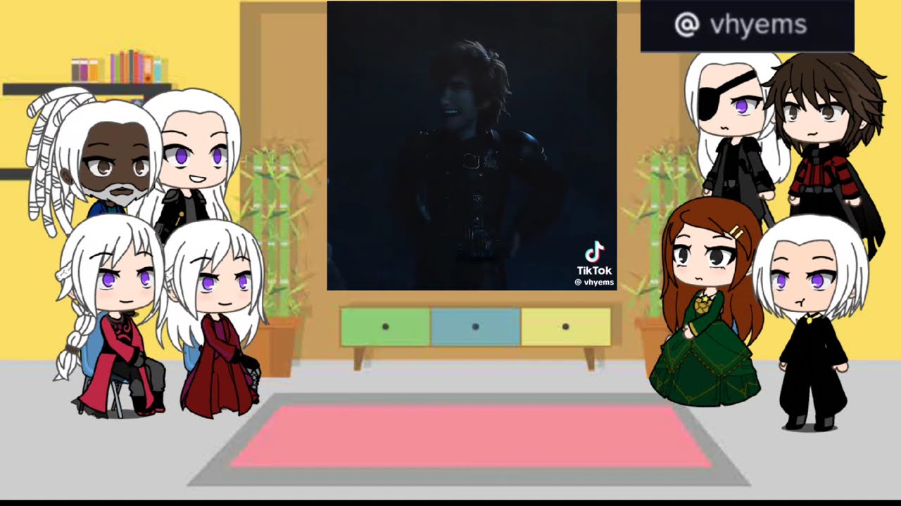 House of the dragon react to Lucerys as Hipo,(Feliz Año Nuevo)Aviso en descripción